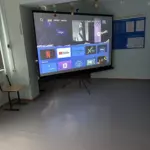 В нашей школе появился новый проектор!